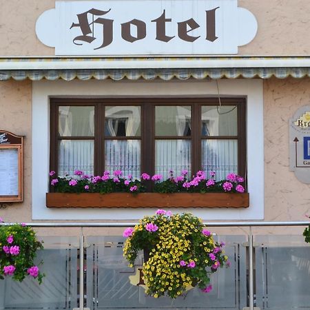 Hotel-Gasthof Krone غريدينغ المظهر الخارجي الصورة